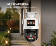 Dahua Kamera zewnętrzna obrotowa Dual 3+3MP 4G - 1587577 - zdjęcie 3